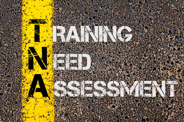 Business Acronym TNA as Training Need Assessment
