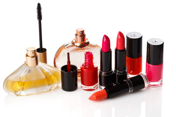 Different make-up products