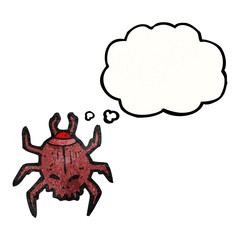 spooky beetle cartoon