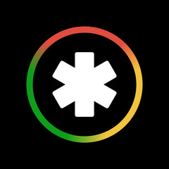 Fototapeta premium Modern App Icon
