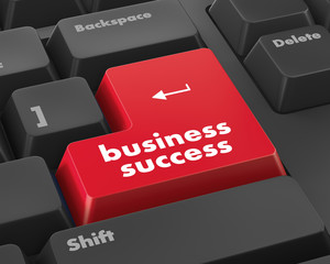 success in business concept