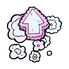 decorative arrow cartoon