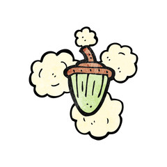 cartoon acorn