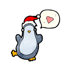 cartoon penguin