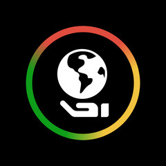 Fototapeta premium Modern App Icon