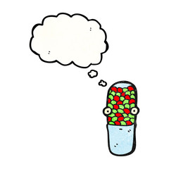 cartoon antibiotic pill character