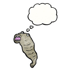 cartoon leech