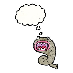 cartoon leech