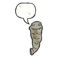 cartoon leech