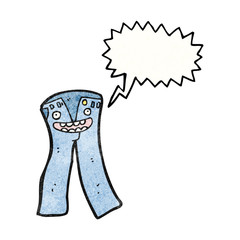 cartoon jeans