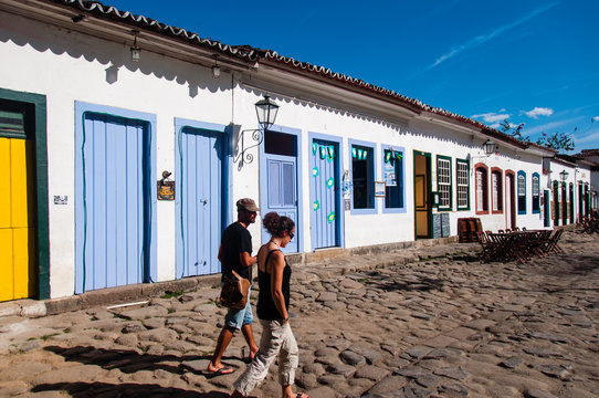 Old colonial town of Paraty, Rio de Janeiro, Brazil
