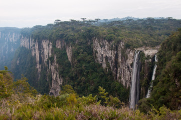 Itaimbezinho Grand Canyons in Rio Grande do Sul, Brazil