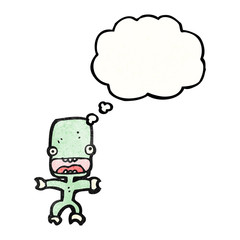 cartoon alien