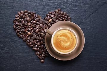 Fotobehang Koffiebar Espressokopje
