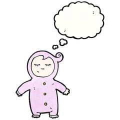 cartoon little child
