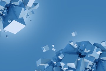 Blue Cubes Concept
