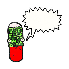 cartoon drugs capsule