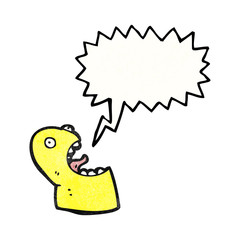 shrieking ghost cartoon