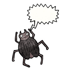 cartoon giant bug