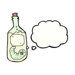 tequila bottle cartoon