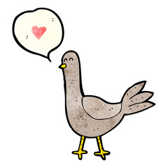 cartoon pigeon