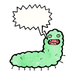 cartoon caterpillar