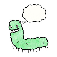cartoon caterpillar