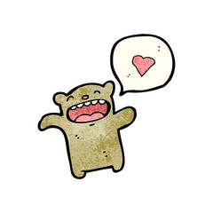 little bear in love cartoon