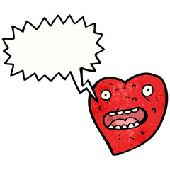 ugly heart cartoon