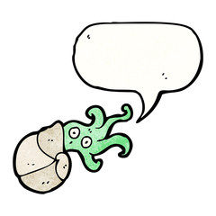 nautilus squid cartoon