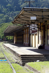 antique train station