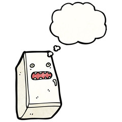 cartoon refrigerator