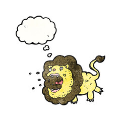 cartoon lion