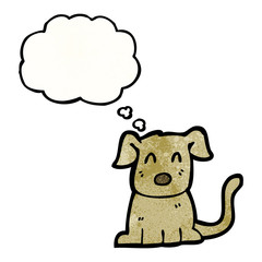 cartoon little dog
