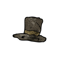 cartoon top hat
