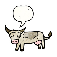 cartoon cow