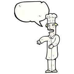 cartoon chef