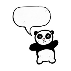 cartoon panda