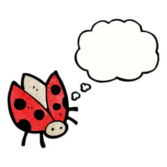 cartoon ladybug