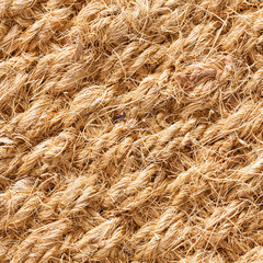 Coconut fiber mat
