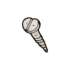 cartoon screw