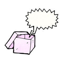 empty box cartoon