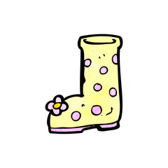 cartoon boot