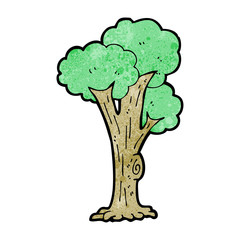 cartoon tree