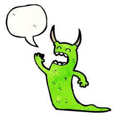 cartoon alien