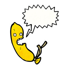 shouting balloon cartoon character