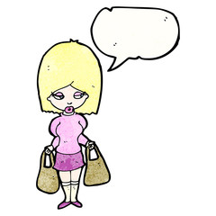 Retro cartoon with texture. Isolated on White.