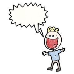 shouting man cartoon