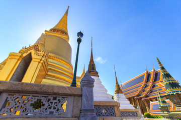 Wat Phra Kaew, Temple of the Emerald Buddha, Bangkok, Thailand