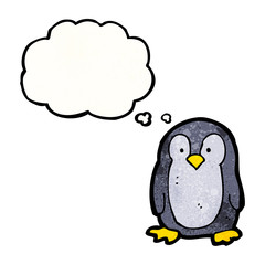 cartoon penguin